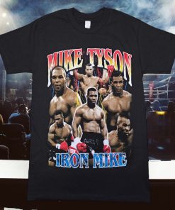 Iron Mike Tyson Bootleg style graphic T-shirt S-XXL