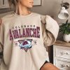 Vintage 90s Colorado Avalanche Hockey Sweatshirt