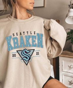 Vintage 90s Seattle Kraken Hockey Sweatshirt