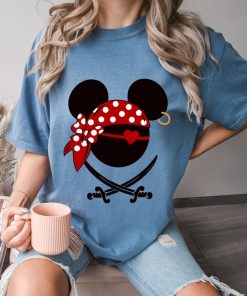 Comfort Colors® Mickey and Minnie Pirates Shirt