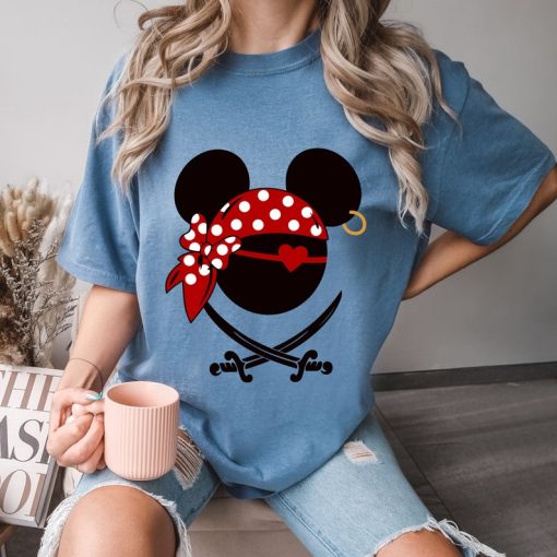 Comfort Colors® Mickey and Minnie Pirates Shirt