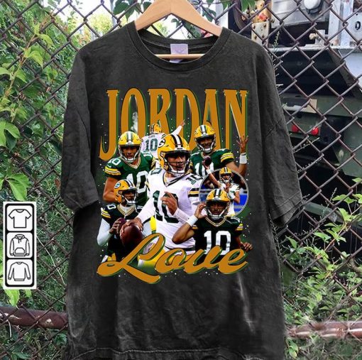 Vintage 90s Graphic Style Jordan Love T-Shirt, Jordan Love Hoodie