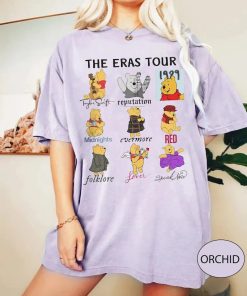 Winnie The Pooh Eras Tour Shirt, Disney Pooh Shirt, Pooh Bear Shirt