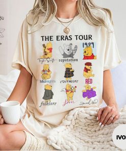 Winnie The Pooh Eras Tour Shirt, Disney Pooh Shirt, Pooh Bear Shirt