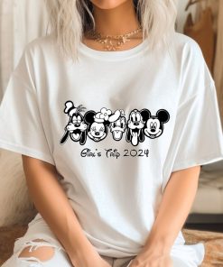 Comfort Colors® Girls Trip 2024 Shirt, Mickey and Friends Shirt