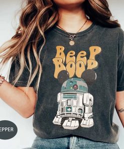 Comfort Color Retro R2D2 Star Wars Shirt, Beep Boop Star Wars Shirt