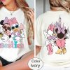 Minnie and Daisy Bestie Comfort Colors Shirt, Disney Bestie Shirt