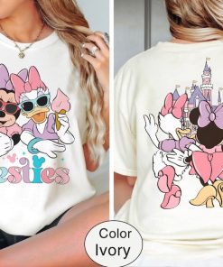 Minnie and Daisy Bestie Comfort Colors Shirt, Disney Bestie Shirt