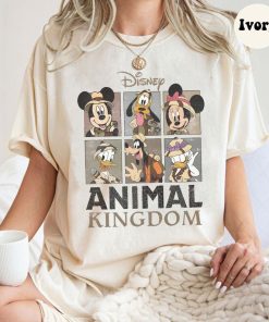 Mickey and Friends Safari Comfort Colors Shirt, Animal Kingdom Shirt