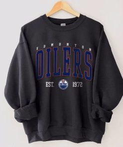 Hockey Fan Gifts; Vintage Style Edmonton Sweatshirt