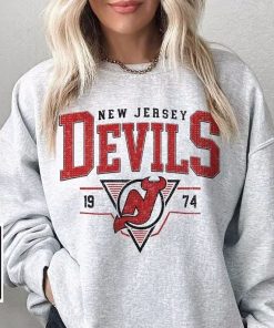 Vintage 90s New Jersey Hockey Sweatshirt