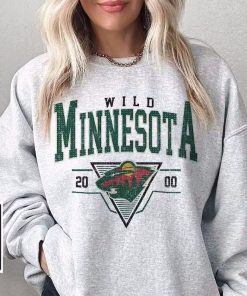 Vintage 90s Minnesota Wild Sweatshirt, Minnesota Wild Unisex t-shirts