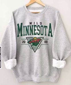 Vintage 90s Minnesota Wild Sweatshirt, Minnesota Wild Unisex t-shirts