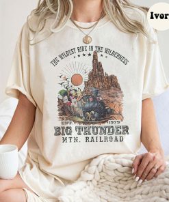 Big Thunder Mountain Tshirt, Kids Disney Shirt, Theme Park Shirt