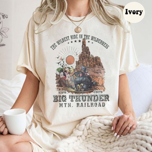 Big Thunder Mountain Tshirt, Kids Disney Shirt, Theme Park Shirt