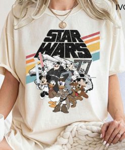 Vintage Disney Star Wars Shirt, Mickey And Friends Shirt, Mickey Shirt