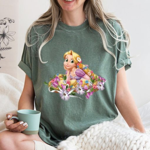 Comfort Colors® Disney Princess Rapunzel Shirt, Disney Kids T Shirt