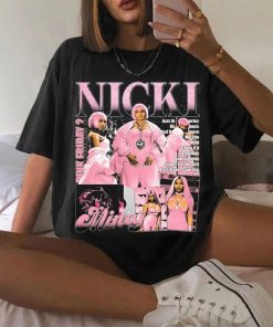 Retro Nicki Lewinsky Airbrush Style Shirt, Nicki Minaj T-shirt