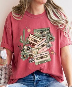 Comfort Colors® Western Music Shirt, Cassettes T-Shirt