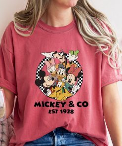 Comfort Colors® Mickey & Co T Shirt, Mickey and Minnie Shirt