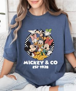 Comfort Colors® Mickey & Co T Shirt, Mickey and Minnie Shirt