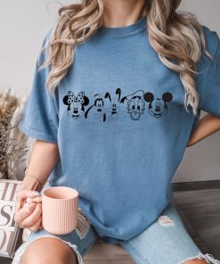 Comfort Colors® Retro Disney World Shirt, Mickey and Friends Shirt