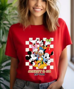 Comfort Colors® Checkered Mickey & Co Est 1928 Shirt