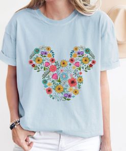 Comfort Colors® Flower Mickey Shirt, Disney Garden Festival Shirt