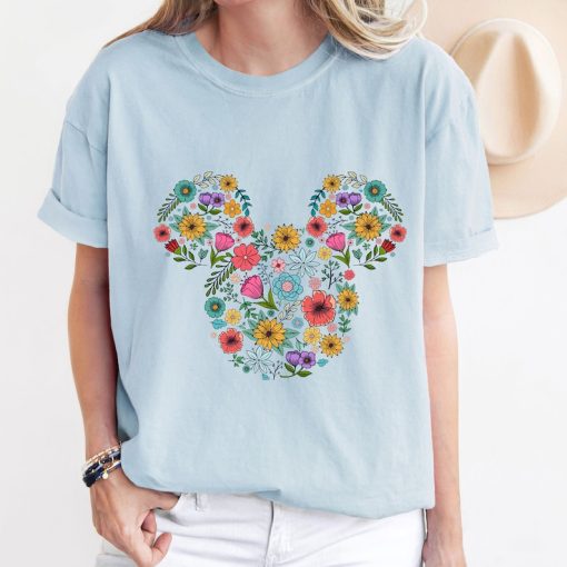 Comfort Colors® Flower Mickey Shirt, Disney Garden Festival Shirt