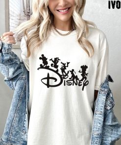 Comfort Colors® Disney T-Shirt, Disney Mickey And Friends Shirt