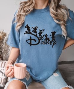 Comfort Colors® Disney T-Shirt, Disney Mickey And Friends Shirt