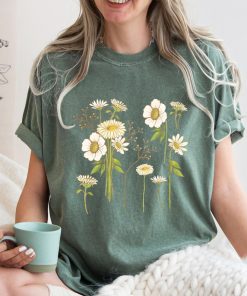 Comfort Colors® Flower Bouquet Shirt, Gardening Shirt