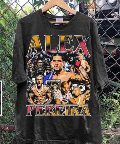 Retro Alex Pereira T-Shirt - Alex Pereira Sweatshirt - Mixed Martial