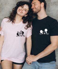 Comfort Colors® Mickey and Minnie T Shirt, Disney Family shirt