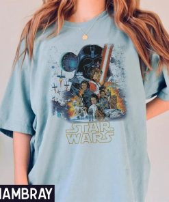 Vintage Disney Star Wars Comfort Color Shirt, Star Wars Shirt