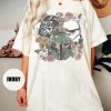 Retro Floral Star Wars Comfort Colors Shirt, Star War Floral Shirt