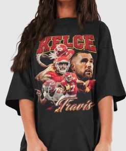 Retro Travis Kelce Vintage 90s Bootleg Style Shirt