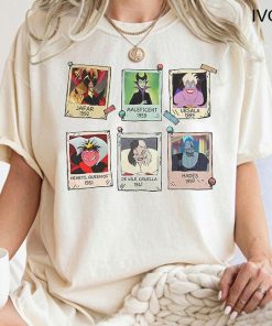 Disney Villains Polaroid Shirt, Disney Girl Trip 2024 Shirt