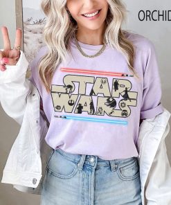 Retro Star Wars Comfort Colors Shirt, Disney Star Wars Shirt