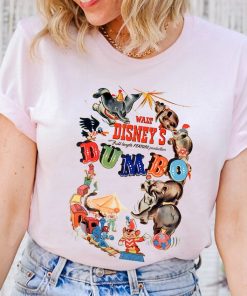 Disney Dumbo Classic Characters Logo T-Shirt