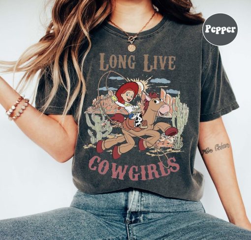 Disney Pixar Toy Story Jessie Long Live Cowgirls Shirt