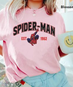 Vintage Spider-Man est 1962 Comfort Color Shirt, The Spiderman Shirt