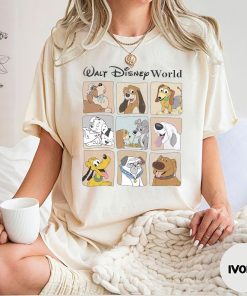 Retro Disney Dogs Comfort Colors Shirt, Walt Disney World Shirt