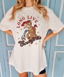 Disney Toy Story Long live Cowgirls Comfort Colors Shirt