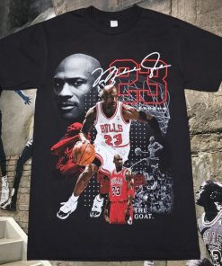 Michael Jordan #23 the Goat Graphic T-shirts S-XXL