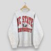 Vintage NC State University Sweatshirt, NC State Wolfpack Shirt