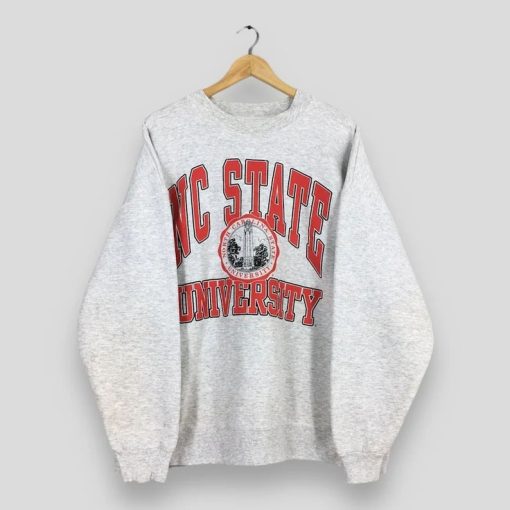 Vintage NC State University Sweatshirt, NC State Wolfpack Shirt