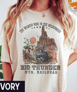 Big Thunder Mountain Tshirt, Kids Disney Shirt, Theme Park Shirt