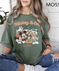 Vintage Mickey and Co 1928 Shirt, Mickey And Friends Shirt