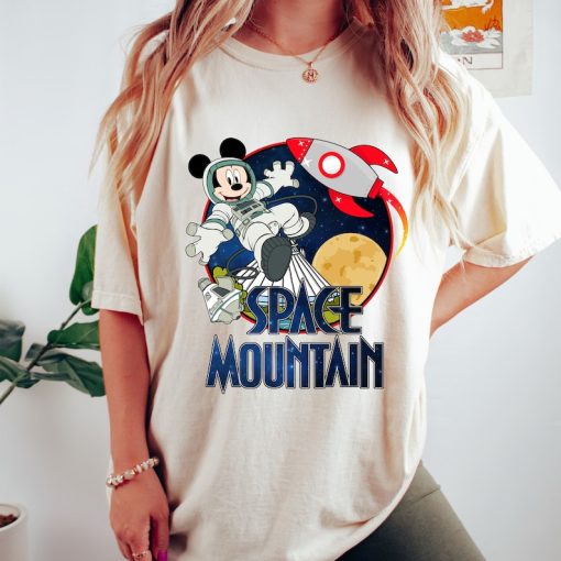 Comfort Colors® Space Mountain Shirt, Mickey T-Shirt, Disney Shirt